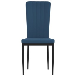 Acquista Sedie da Pranzo 4 pz Blu in Velluto con riferimento GHV-326103 della ditta 
