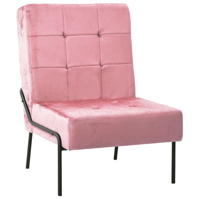 Acquista Poltrona Relax 65x79x87 cm Rosa in Velluto con riferimento GHV-325774 della ditta 