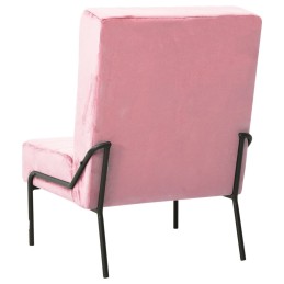 Acquista Poltrona Relax 65x79x87 cm Rosa in Velluto con riferimento GHV-325774 della ditta 