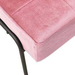 Acquista Poltrona Relax 65x79x87 cm Rosa in Velluto con riferimento GHV-325774 della ditta 