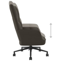 Acquista Poltrona Relax Grigio Scuro in Velluto con riferimento GHV-328173 della ditta 