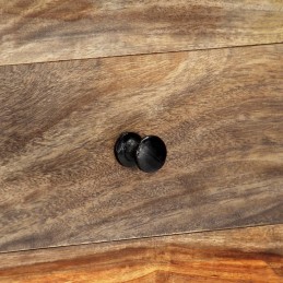 Acquista Tavolo Consolle da Parete 100x25x20 cm in Massello di Sheesham con riferimento GHV-247749 della ditta 