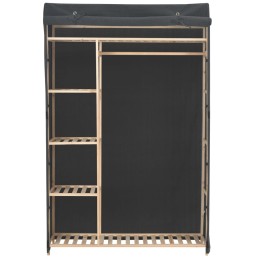 Acquista Armadio Grigio 110x40x170 cm in Tessuto con riferimento GHV-248189 della ditta 