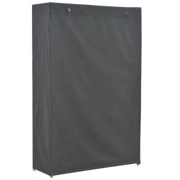 Acquista Armadio Grigio 110x40x170 cm in Tessuto con riferimento GHV-248189 della ditta 