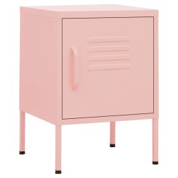 Acquista Comodino Rosa 35x35x51 cm in Acciaio con riferimento GHV-336211 della ditta 