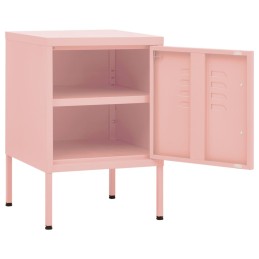 Acquista Comodino Rosa 35x35x51 cm in Acciaio con riferimento GHV-336211 della ditta 