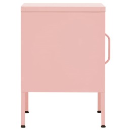 Acquista Comodino Rosa 35x35x51 cm in Acciaio con riferimento GHV-336211 della ditta 