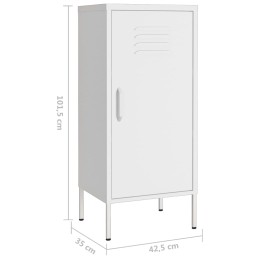 Acquista Armadietto Bianco 42,5x35x101,5 cm in Acciaio con riferimento GHV-336197 della ditta 