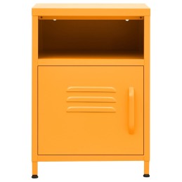 Acquista Comodino Giallo Senape 35x35x51 cm in Acciaio con riferimento GHV-336218 della ditta 