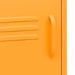 Acquista Comodino Giallo Senape 35x35x51 cm in Acciaio con riferimento GHV-336218 della ditta 