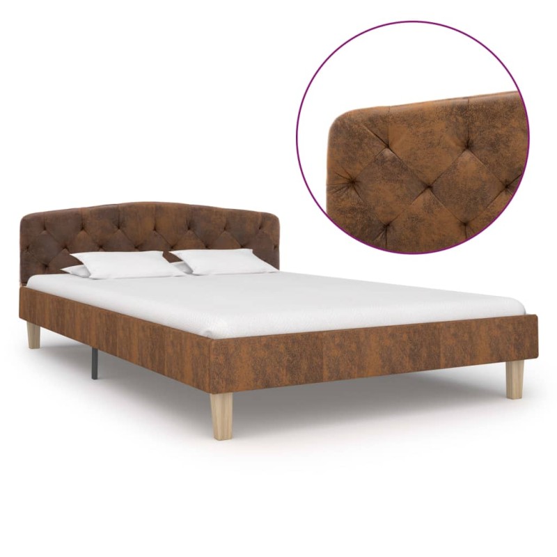 Acquista Giroletto Marrone in Similpelle Scamosciata 120x200 cm con riferimento GHV-284938 della ditta 