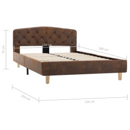 Acquista Giroletto Marrone in Similpelle Scamosciata 120x200 cm con riferimento GHV-284938 della ditta 