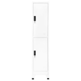 Acquista Armadietto con Serratura Bianco 38x45x180 cm in Acciaio con riferimento GHV-339776 della ditta 