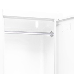 Acquista Armadietto con Serratura Bianco 38x45x180 cm in Acciaio con riferimento GHV-339776 della ditta 