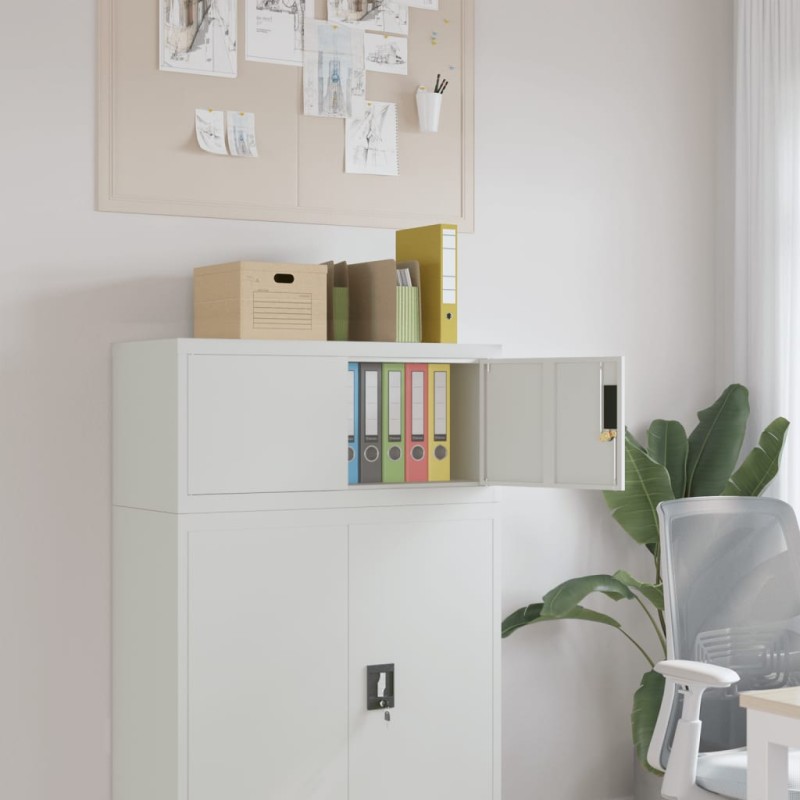 Acquista Armadio Classificatore Grigio Chiaro 90x40x40 cm in Acciaio con riferimento GHV-339717 della ditta 