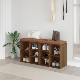 Acquista Scarpiera Rovere Marrone 103x30x48 cm in Legno Multistrato con riferimento GHV-342614 della ditta 