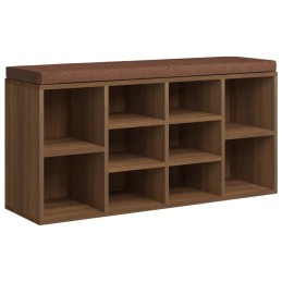 Acquista Scarpiera Rovere Marrone 103x30x48 cm in Legno Multistrato con riferimento GHV-342614 della ditta 