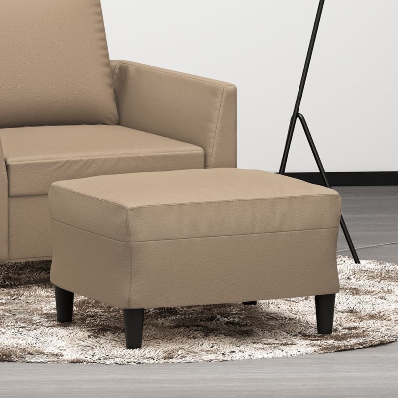 Acquista Poggiapiedi Cappuccino 60x50x41 cm in Similpelle con riferimento GHV-349292 della ditta 
