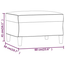 Acquista Poggiapiedi Cappuccino 60x50x41 cm in Similpelle con riferimento GHV-349292 della ditta 