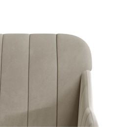 Acquista Poltrona Grigio Chiaro 63x76x80 cm Velluto con riferimento GHV-351454 della ditta 