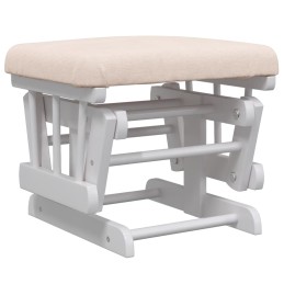 Acquista Poltrona Glider con Sgabello Rosa Chiaro in Tessuto con riferimento GHV-351660 della ditta 