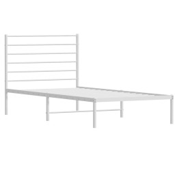 Acquista Giroletto con Testiera Metallo Bianco 75x190 cm con riferimento GHV-352358 della ditta 