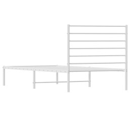 Acquista Giroletto con Testiera Metallo Bianco 75x190 cm con riferimento GHV-352358 della ditta 