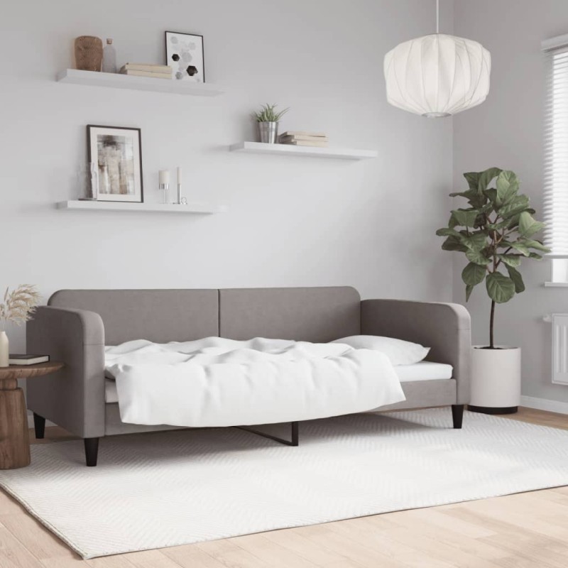 Acquista Letto da Giorno Tortora 90x200 cm in Tessuto con riferimento GHV-354036 della ditta 