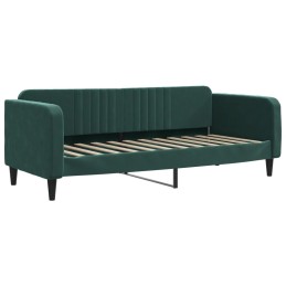 Acquista Letto da Giorno Verde Scuro 80x200 cm in Velluto con riferimento GHV-354081 della ditta 