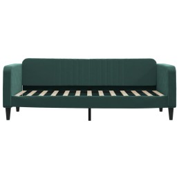 Acquista Letto da Giorno Verde Scuro 80x200 cm in Velluto con riferimento GHV-354081 della ditta 
