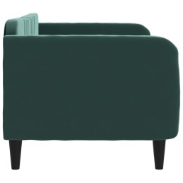 Acquista Letto da Giorno Verde Scuro 80x200 cm in Velluto con riferimento GHV-354081 della ditta 