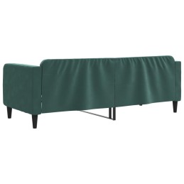 Acquista Letto da Giorno Verde Scuro 80x200 cm in Velluto con riferimento GHV-354081 della ditta 