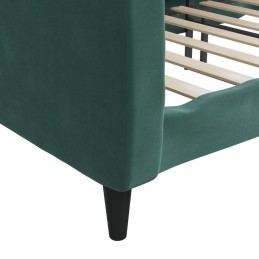 Acquista Letto da Giorno Verde Scuro 80x200 cm in Velluto con riferimento GHV-354081 della ditta 