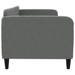 Acquista Letto da Giorno Grigio Scuro 80x200 cm in Tessuto con riferimento GHV-354029 della ditta 