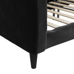 Acquista Letto da Giorno Nero 100x200 cm in Velluto con riferimento GHV-354097 della ditta 
