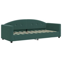 Acquista Letto da Giorno Verde Scuro 80x200 cm in Velluto con riferimento GHV-354131 della ditta 