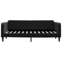 Acquista Letto da Giorno Nero 80x200 cm in Velluto con riferimento GHV-354083 della ditta 