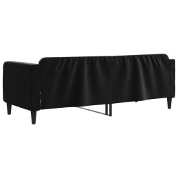 Acquista Letto da Giorno Nero 80x200 cm in Velluto con riferimento GHV-354083 della ditta 