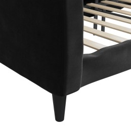 Acquista Letto da Giorno Nero 80x200 cm in Velluto con riferimento GHV-354083 della ditta 