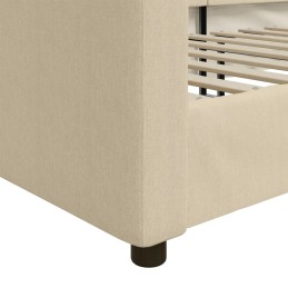Acquista Letto da Giorno Crema 80x200 cm in Tessuto con riferimento GHV-354110 della ditta 