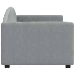 Acquista Letto da Giorno Grigio Chiaro 80x200 cm in Tessuto con riferimento GHV-354106 della ditta 