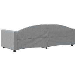 Acquista Letto da Giorno Grigio Chiaro 80x200 cm in Tessuto con riferimento GHV-354106 della ditta 