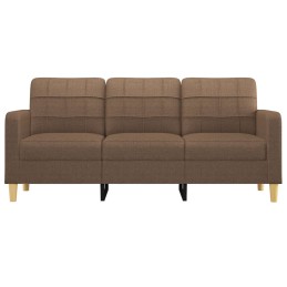 Acquista Divano a 3 Posti Marrone 180 cm in Tessuto con riferimento GHV-359102 della ditta 