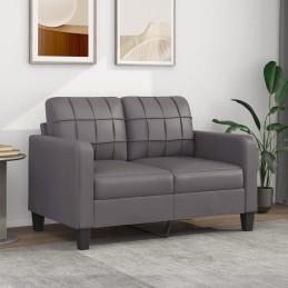 Acquista Divano a 2 Posti Grigio 120 cm in Similpelle con riferimento GHV-359114 della ditta 