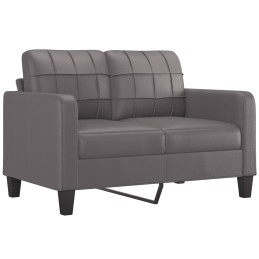 Acquista Divano a 2 Posti Grigio 120 cm in Similpelle con riferimento GHV-359114 della ditta 