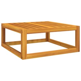 Acquista Poggiapiedi Giardino con Cuscino Tortora Legno Massello Acacia con riferimento GHV-360006 della ditta 