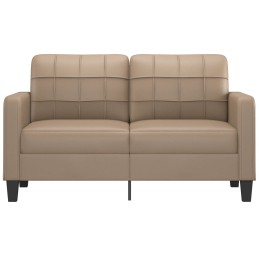 Acquista Divano a 2 Posti Cappuccino 140 cm in Similpelle con riferimento GHV-359121 della ditta 