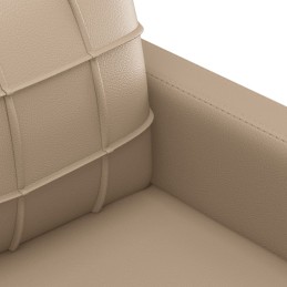 Acquista Divano a 2 Posti Cappuccino 140 cm in Similpelle con riferimento GHV-359121 della ditta 