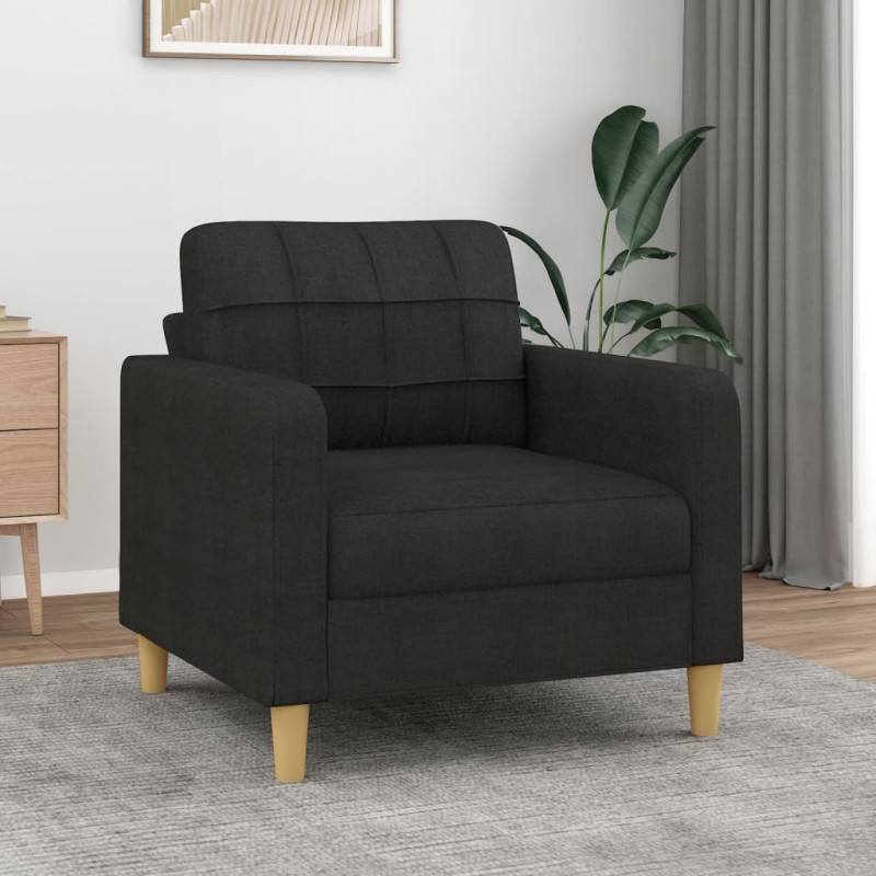 Acquista Poltrona Nera 60 cm in Tessuto con riferimento GHV-359079 della ditta 