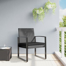 Acquista Sedie da Pranzo da Giardino 2 pz Grigio Scuro in Rattan PP con riferimento GHV-360205 della ditta 